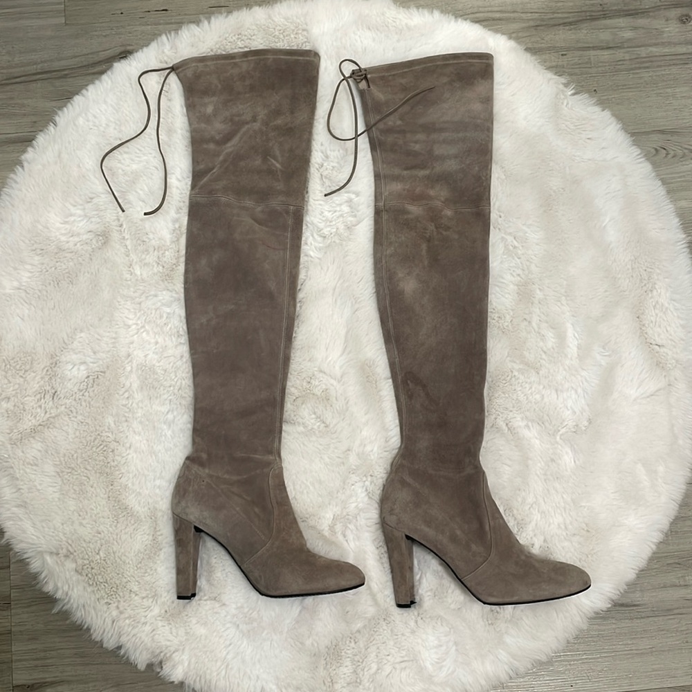 Stuart Weitzman
Vidaland Suede Over-The-Knee Boots - Picture 2 of 12